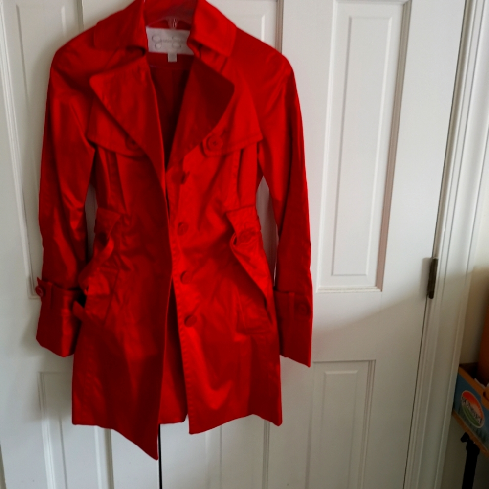 jessica simpson trench coat